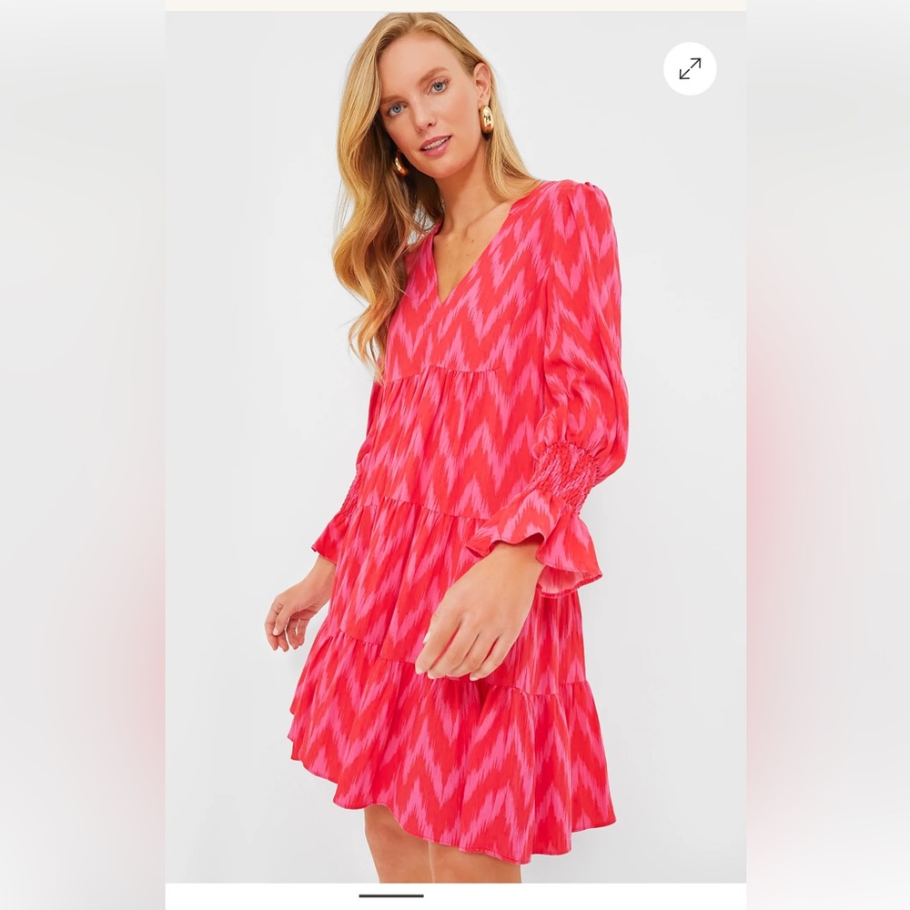 Pomander Place Pink Long Sleeve Dress